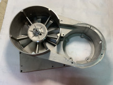Корпус вентилятора снегоход Буран в сборе с алюмин. крыльчаткой (110500560)(завод г.Рыбинск)
