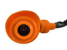 Катушка зажигания скутер малая 2 контакта ТЮНИНГ оранжевая