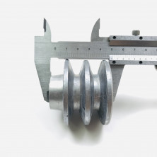 Шкив d18 мм ведущий 2-х ручейковый (Крот)