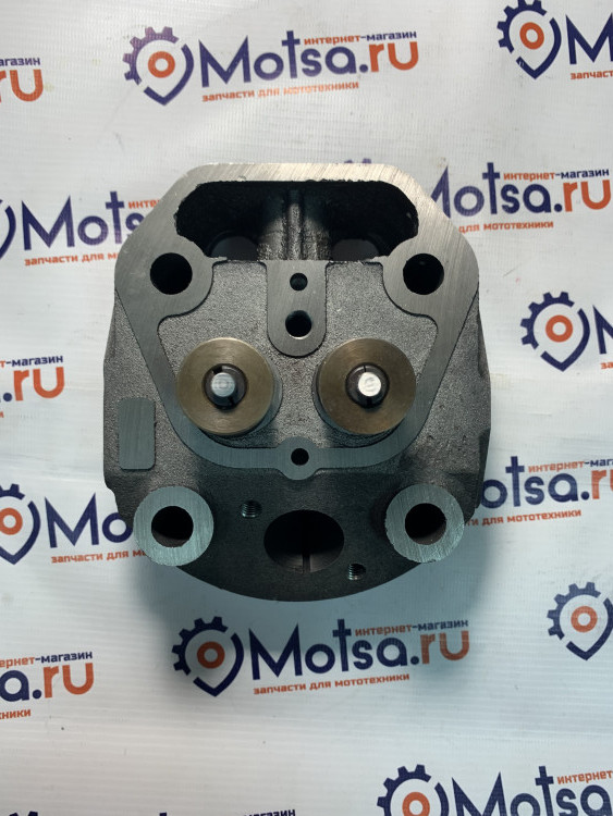 Головка блока цилиндра в сборе с клапанами R180 (под форсунку с форкамерой)