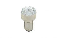 Лампа 12 В 12 светодиодов BA15D белая