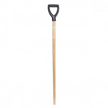 Черенок для лопаты d32мм l1100мм с V-образной ручкой