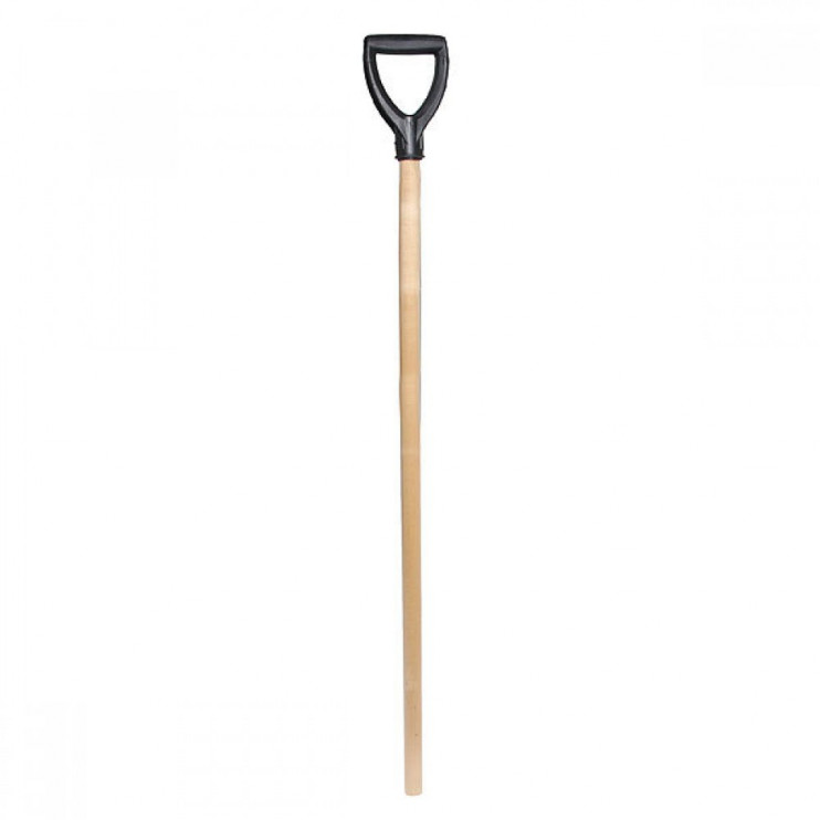 Черенок для лопаты d32мм l1100мм с V-образной ручкой