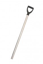 Черенок для лопаты (D=32мм, L=1100мм) с V-образной ручкой