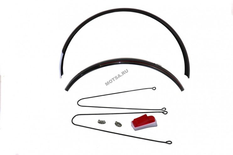 Крылья 28 Урал черные щитки