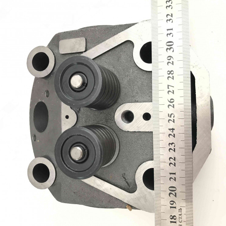 Головка блока цилиндра в сборе с клапанами двигателя R190