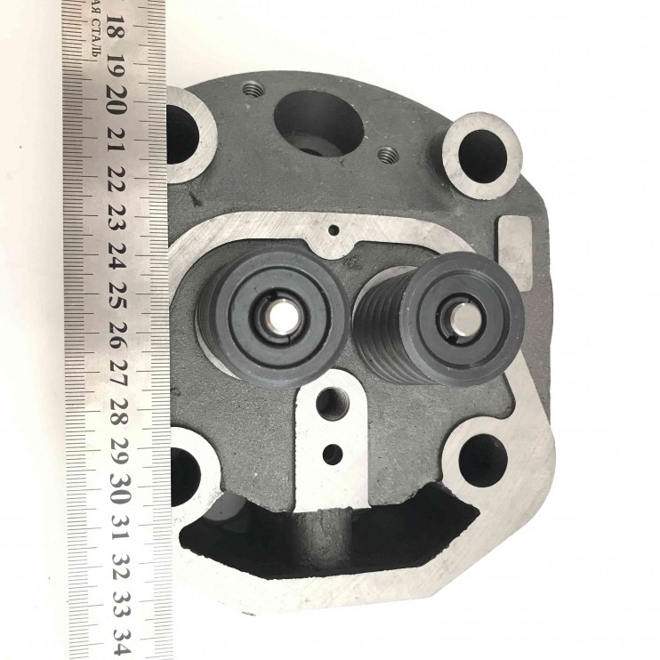 Головка блока цилиндра в сборе с клапанами двигателя R190