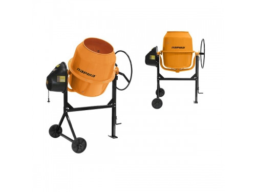 Бетоносмеситель ПАРМА Б-161-Э (600Вт,чугун.венец,объем бака/смеси 160/90л)
