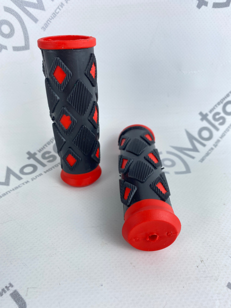 Ручки руля вело 90мм ромбик