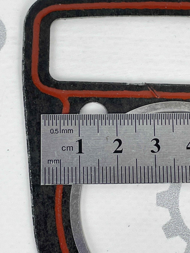 Набор прокладок ЦПГ мопед Дельта, Альфа, Зодиак (100см3) 50 мм