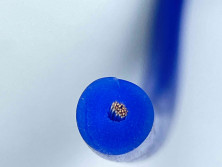 Провод в-в силикон медная жила синий 7.5 мм