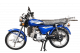Мопед Alpha (Альфа) Пегас Люкс KT50 Рестайлинг Тюнинг Эконом-2 (Синий)