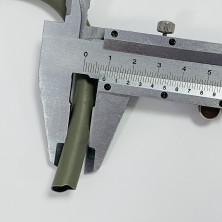 Бензошланг скутер, мопед резиновый, двухслойный серый d=9 (5) mm (1м)