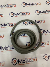 Бензошланг скутер, мопед резиновый, двухслойный серый d=9 (5) mm (1м)