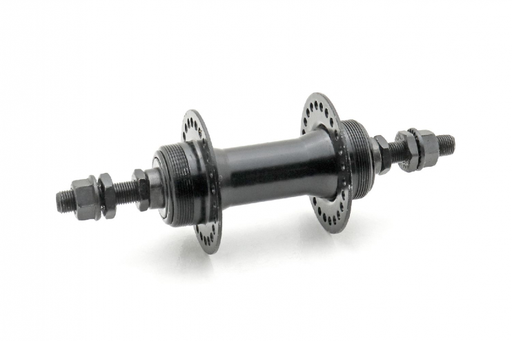 Втулка задняя сталь черная 48 отв 3-8x110x175 bmx под трещотку