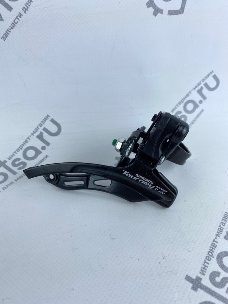 Переключатель передний Shimano TZ500 верхняя тяга 31.8мм 42T