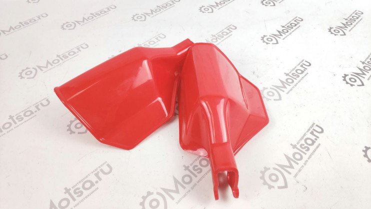 Защита рук мотоцикл Иж красная