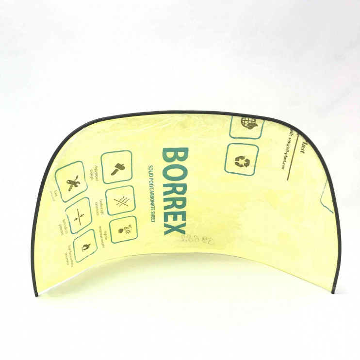 Стекло YAMAHA Viking 540 АНТИБЛИК желтое (толщ.2мм)