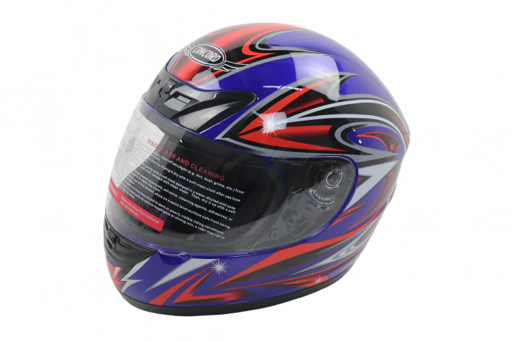 Шлем Сoncord XZF07 синий S-XXL интеграл