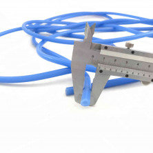 Бензошланг скутер мопед синий силикон d8 1м