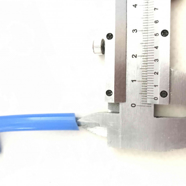 Бензошланг скутер мопед синий силикон d8 1м