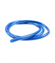 Бензошланг скутер, мопед синий силикон d=8 (4) mm (1м)