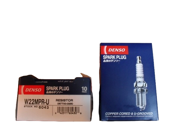 Свеча DENSO W22MPR-U (6043) оригинал Япония (аналог NGK BPMR7A) (бензопилы, мотокосы)