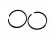 Кольца поршневые веломотор F50
