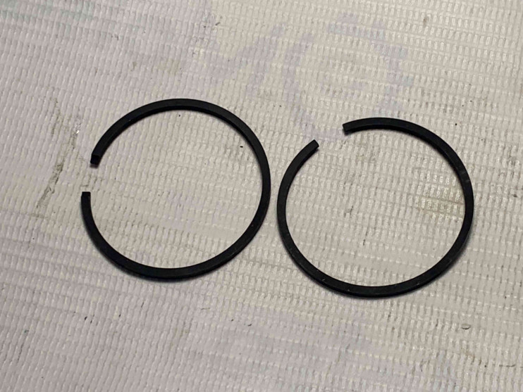 Кольца поршневые веломотор F50