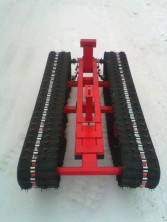 Насадка к мотоблоку Каскад,Нева,Форза мотобуксировщик гусеничный (превращает мотоблок в буксировщик-мотособаку)