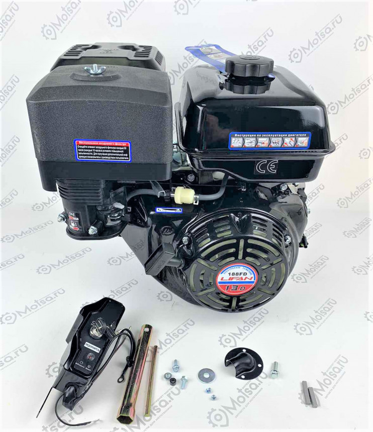 Двигатель Lifan 13 л.с. 188FD (вал 25 мм)
