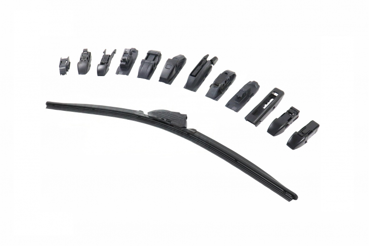 Щётка стеклоочистителя бескаркасная Hemen 500 мм 12 адаптеров HB500