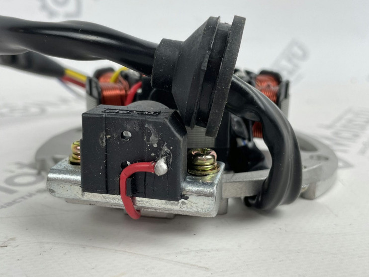 Зажигание скутер Yamaha JOG 50 (без маховика)