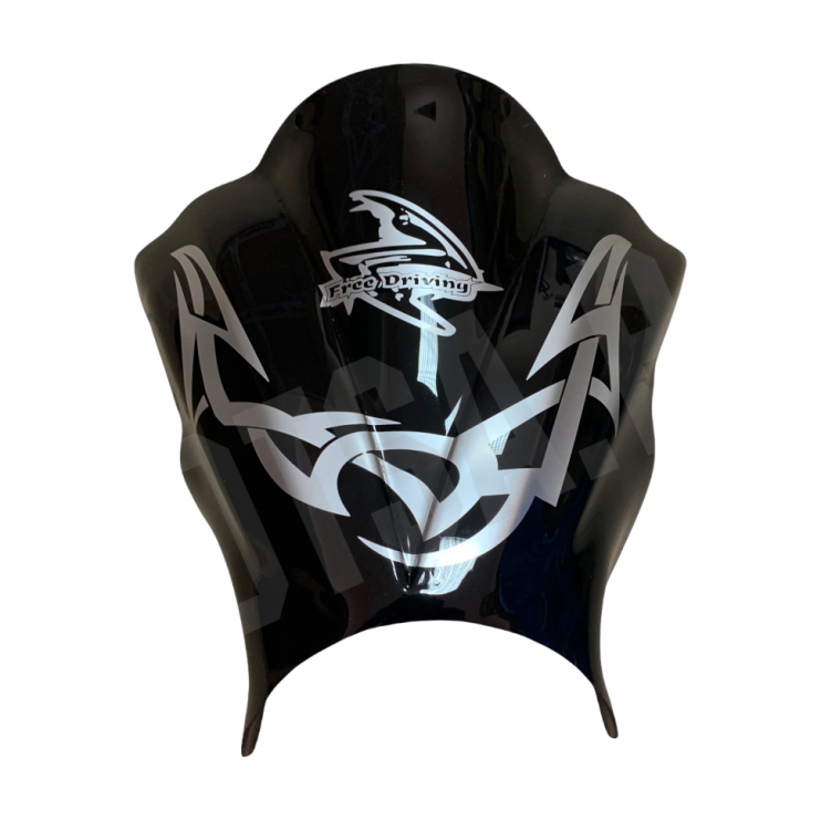 Щиток ветровой 000 Фри дравинг круглая фара без крепежа