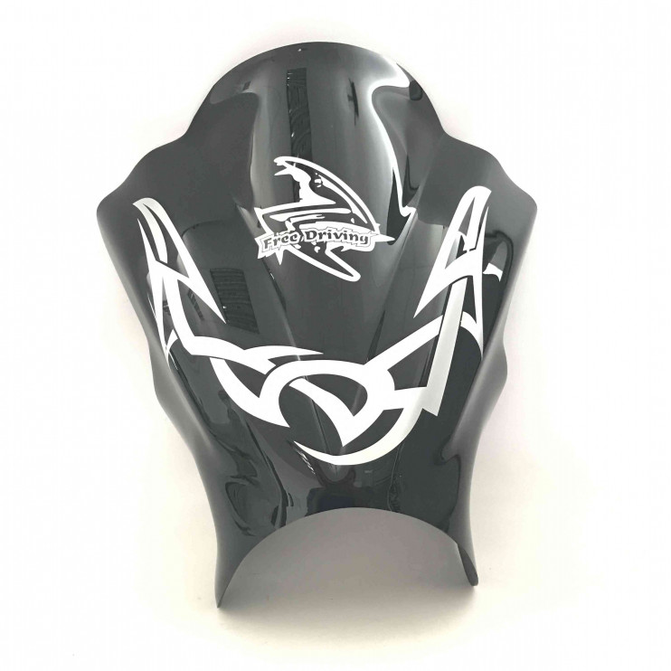 Щиток ветровой 000 Фри дравинг круглая фара без крепежа