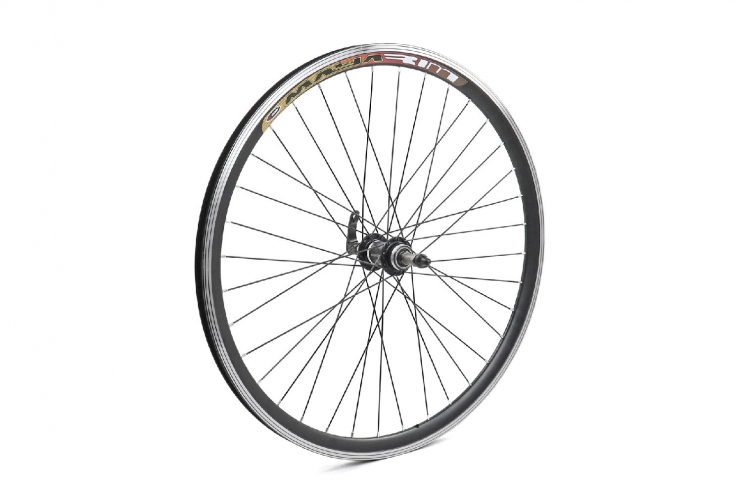 Обод 26 2-х слойный задний в сборе под трещетку эксцентрик