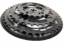 Шатуны 42-34-24 зубов-170мм черный пластик