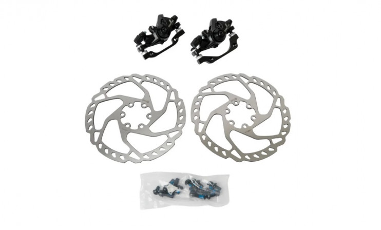 Тормоз дисковый суппорт задний под диск 160мм SL-M350