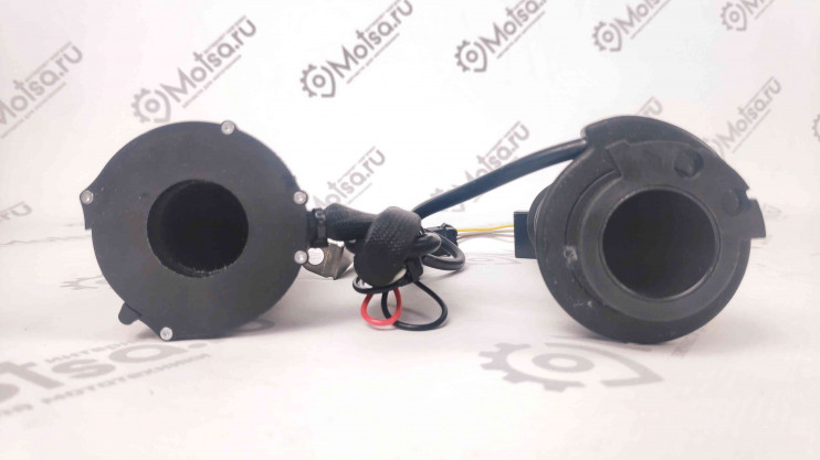 Ручки руля Буран с подогревом  22мм  12В 128мм