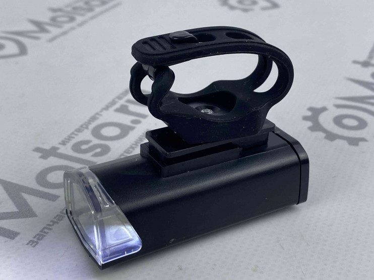 Фара вело передняя алюминиевая 1LED