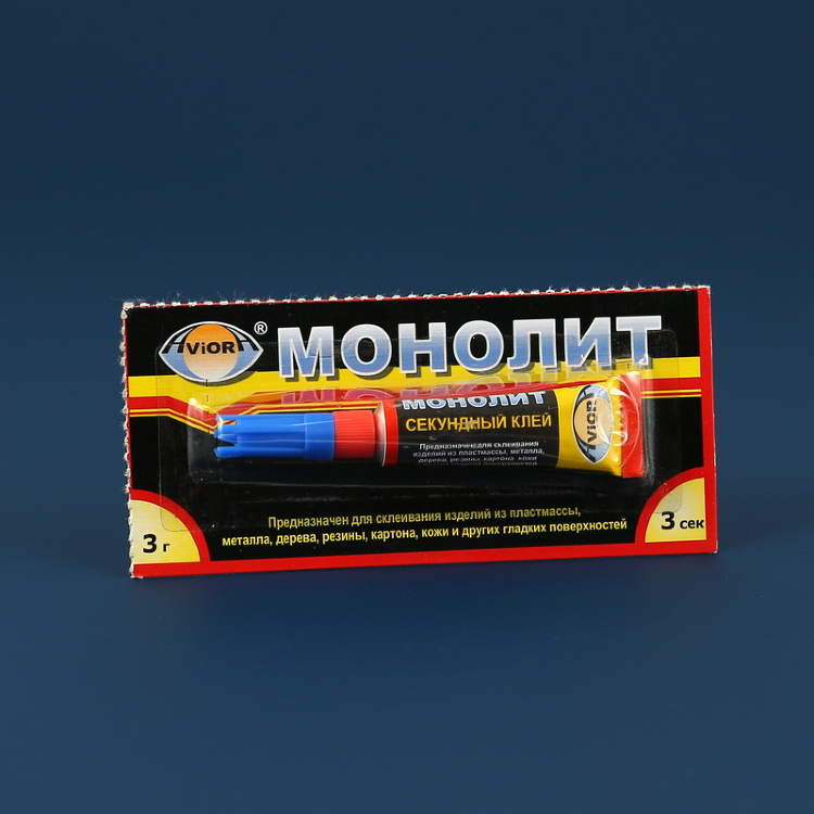 Клей-супер Монолит AVIORA (3гр.), купить, цена в интернет-магазине ...