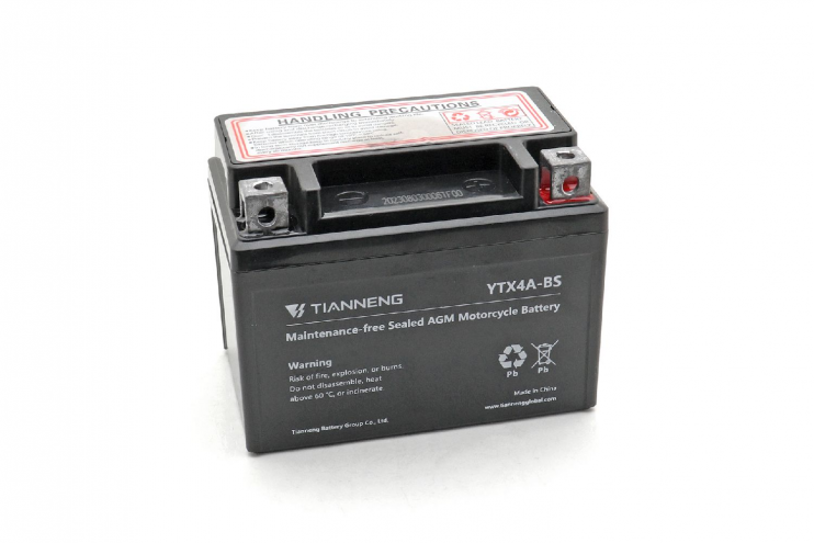 Аккумулятор 12В 4Ач кислотный обратная полярность