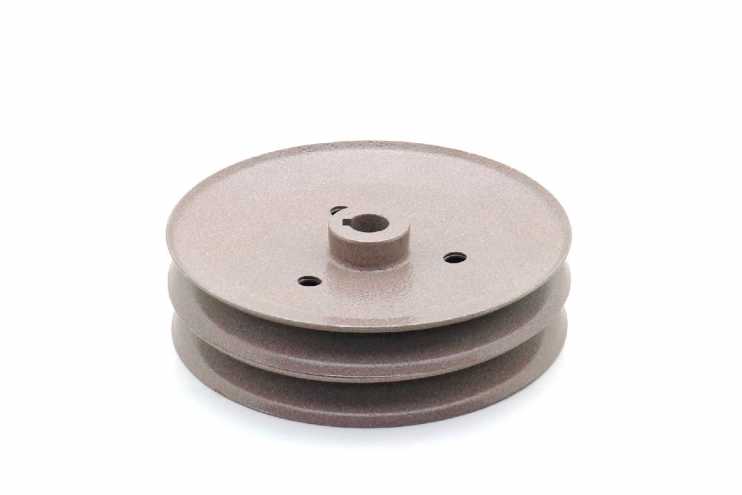 Шкив Крот редуктора большой металл 2-х ручейковый