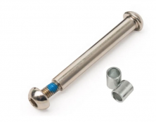 Ось для колеса самоката 38мм Серебро