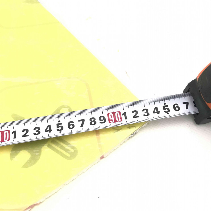 Стекло Буран мягкое антиблик желтое толщина 2.0 мм