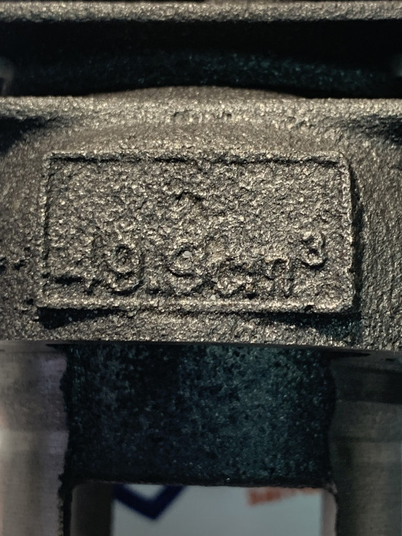 Поршневая группа скутер Honda Dio ZX 65см3 (44мм)