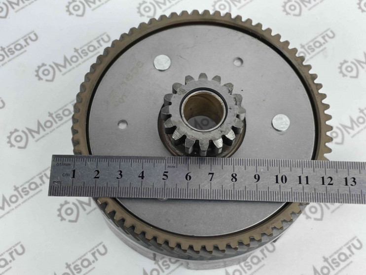 Барабан сцепления голый Yamaha YBR 125 8 пазов