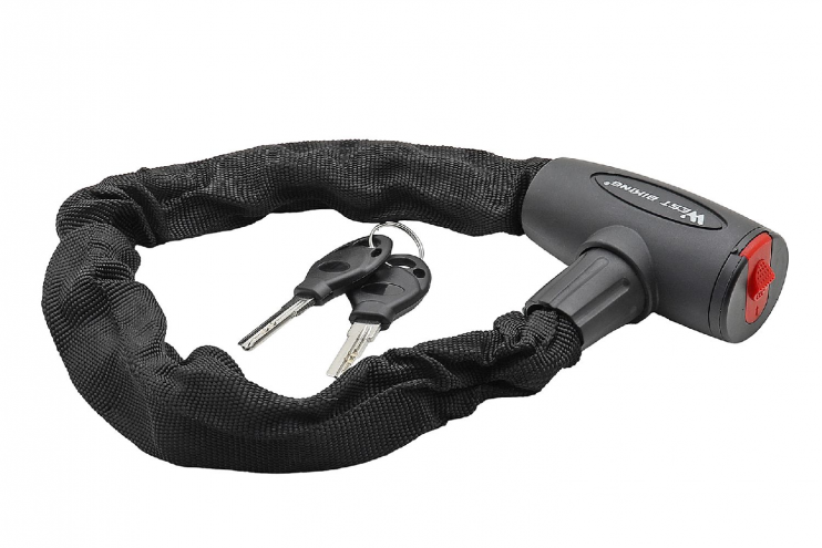 Замок велосипедный противоугонный China-Lock West Biking 650мм