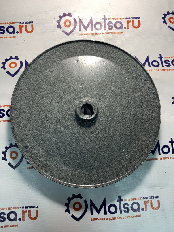 Шкив Крот редуктора увеличенного диаметра 1-ручейковый с удлиненным кронштейном ролика(внеш 190мм )