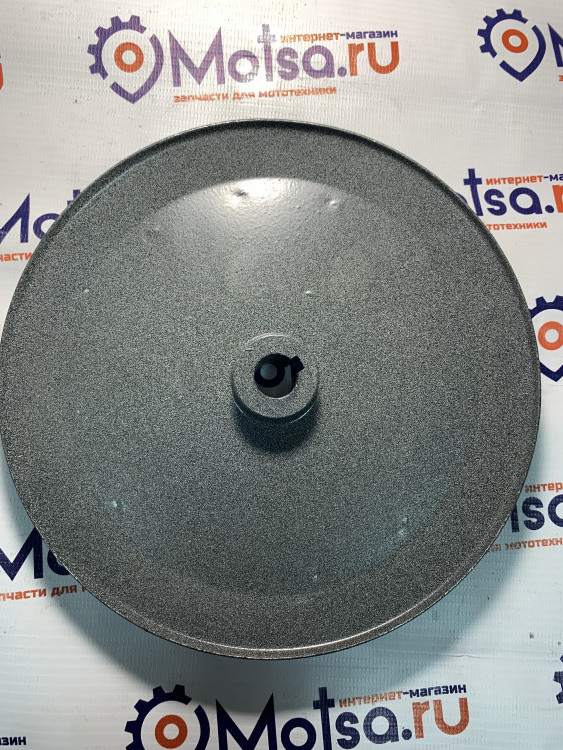 Шкив Крот редуктора увеличенного диаметра 1-ручейковый с удлиненным кронштейном ролика(внеш 190мм )